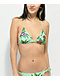 Your Highness Green Dream Green Triangle parte superior de bikini