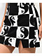 Your Highness Harmony Black & White Checkered Skirt - Thumbnail image 3 of 5