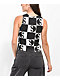 Your Highness Harmony Black & White Cut Out Tank Top - Thumbnail image 2 of 3