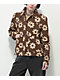 Your Highness Hazy Daisy Brown Chore Jacket - Thumbnail image 3 of 6