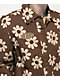 Your Highness Hazy Daisy Brown Chore Jacket - Thumbnail image 4 of 6
