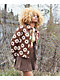 Your Highness Hazy Daisy Brown Chore Jacket - Thumbnail image 6 of 6