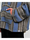 Your Highness Hempleaf Blue & Grey Baja Hoodie - Thumbnail image 4 of 4