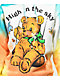 Your Highness High In The Sky Blue, Orange & White Tie Dye Hoodie - Thumbnail image 2 of 4