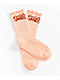 Your Highness In The Groove Peach Ruffle Crew Socks - Thumbnail image 1 of 2