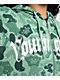 Your Highness Ocean Camo Green Zip Hoodie - Thumbnail image 4 of 5