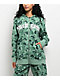 Your Highness Ocean Camo Green Zip Hoodie - Thumbnail image 1 of 5