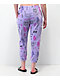Your Highness Puff Puff AOP Pantalones de chándal morados