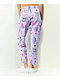 Your Highness Puff Puff AOP Pantalones de chándal morados