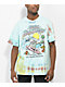 Your Highness Ride The Wave camiseta tie dye azul