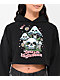 Your Highness Root Rot Black Crop Hoodie - Thumbnail image 3 of 5