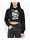 Your Highness Root Rot Black Crop Hoodie - Thumbnail image 2 of 5