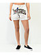 Your Highness Woodlands White & Grey Tie Dye Sweat Shorts