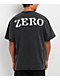 Zero Big Skull Black Wash T-Shirt - Thumbnail image 2 of 4