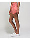 Ziggy Hi & Loose Acid Wash Pink Denim Shorts