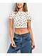 Zine Angie Ditsy Birch Crop T-Shirt - Thumbnail image 1 of 3