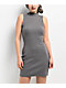 Zine Autumn Grey Bodycon Dress - Thumbnail image 1 of 4