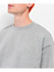 Zine Basics Grey Crewneck Sweatshirt - Thumbnail image 3 of 4