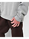 Zine Basics Grey Crewneck Sweatshirt - Thumbnail image 4 of 4