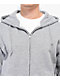 Zine Beimar Heather Grey Zip Hoodie - Thumbnail image 3 of 5