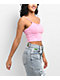 Zine Berry Pink Crop Tank Top - Thumbnail image 4 of 4