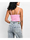 Zine Berry Pink Crop Tank Top - Thumbnail image 2 of 4