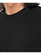 Zine Black Recycled Cotton & Polyester T-Shirt - Thumbnail image 2 of 2