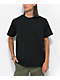 Zine Black Recycled Cotton & Polyester T-Shirt - Thumbnail image 1 of 2