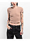 Zine Carmina Chantrelle Thermal Crop T-Shirt - Thumbnail image 1 of 3