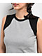 Zine Charlie Grey Raglan Tank Top - Thumbnail image 3 of 3