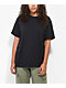 Zine Garment Dye Black T-Shirt - Thumbnail image 1 of 3