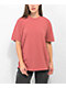 Zine Garment Dye Rose T-Shirt - Thumbnail image 1 of 2