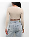 Zine Georgie Peyote Long Sleeve Crop T-Shirt - Thumbnail image 2 of 3