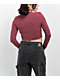 Zine Georgie Roan Rouge Long Sleeve Crop T-Shirt - Thumbnail image 2 of 3