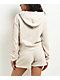 Zine Jones Oatmeal Waffle Zip Hoodie - Thumbnail image 2 of 4