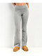 Zine Julia Grey Foldover Flare Pants - Thumbnail image 1 of 3