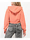 Zine Kya Apricot Crop Zip Hoodie - Thumbnail image 2 of 3