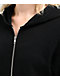 Zine Marusso Black Thermal Oversized Zip Hoodie - Thumbnail image 3 of 4