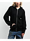 Zine Marusso Black Thermal Oversized Zip Hoodie - Thumbnail image 4 of 4