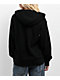 Zine Marusso Black Thermal Oversized Zip Hoodie - Thumbnail image 2 of 4