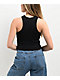 Zine Nimah Black Crop Tank Top - Thumbnail image 2 of 3