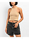 Zine Nimah Incense Crop Tank Top - Thumbnail image 1 of 4