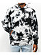 Zine Overcast Black & White Tie Dye Hoodie
