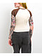 Zine Pammie Brown Raglan Crop T-Shirt - Thumbnail image 2 of 4