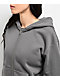 Zine Russo Grey Zip Hoodie - Thumbnail image 3 of 3