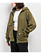 Zine Russo Olive Zip Hoodie - Thumbnail image 3 of 4