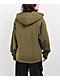 Zine Russo Olive Zip Hoodie - Thumbnail image 2 of 4