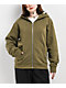 Zine Russo Olive Zip Hoodie - Thumbnail image 1 of 4