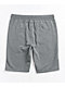 Zine Silas Grey Elastic Waist Sweat Shorts - Thumbnail image 2 of 3