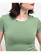 Zine Stacey Green Lettuce Crop T-Shirt - Thumbnail image 3 of 3